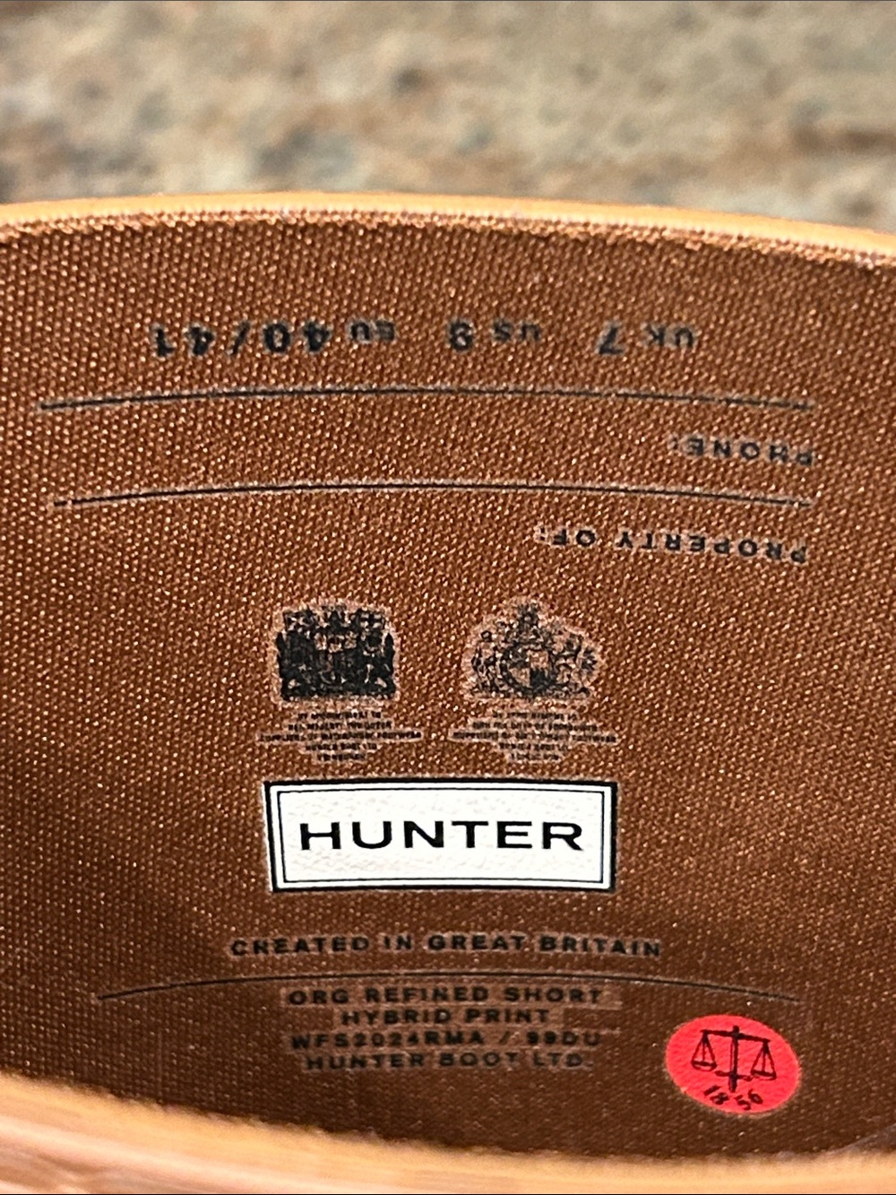 Hunter Original Refined Short Leopard Print Short Rain Boots — Worn Once 9 - Picture 9 of 14
